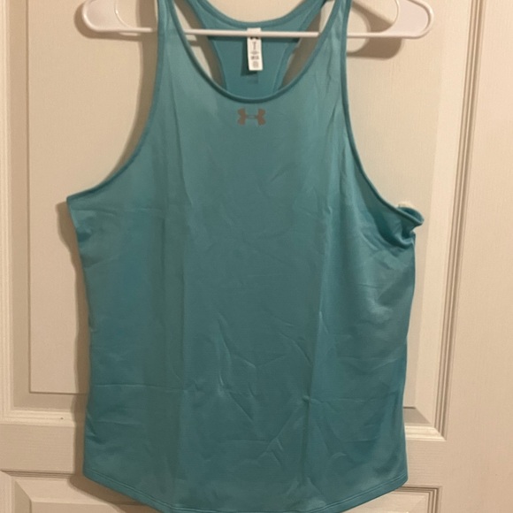 Under Armour Tops - NWT Under Armour tank top aqua women’s L